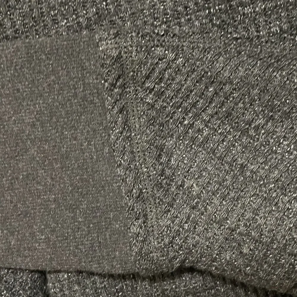 POST CARD Anthropologie Village Swing Gray Thermal Top Size M Long Sleeve Women - Picture 5 of 11